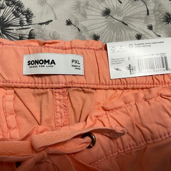 🍑 Sonoma Peach Capri Pants – Size XL 🍑 - Picture 5 of 8